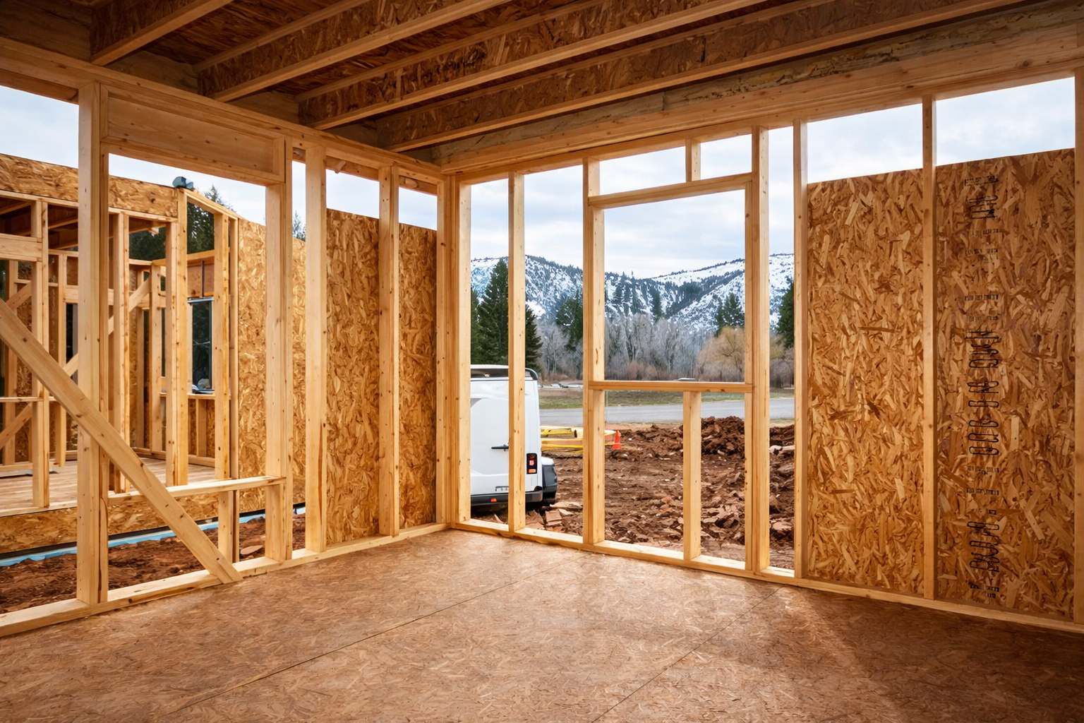 Монтаж СИП-панелей ОСП